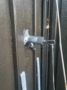 Montering vattenutkastare